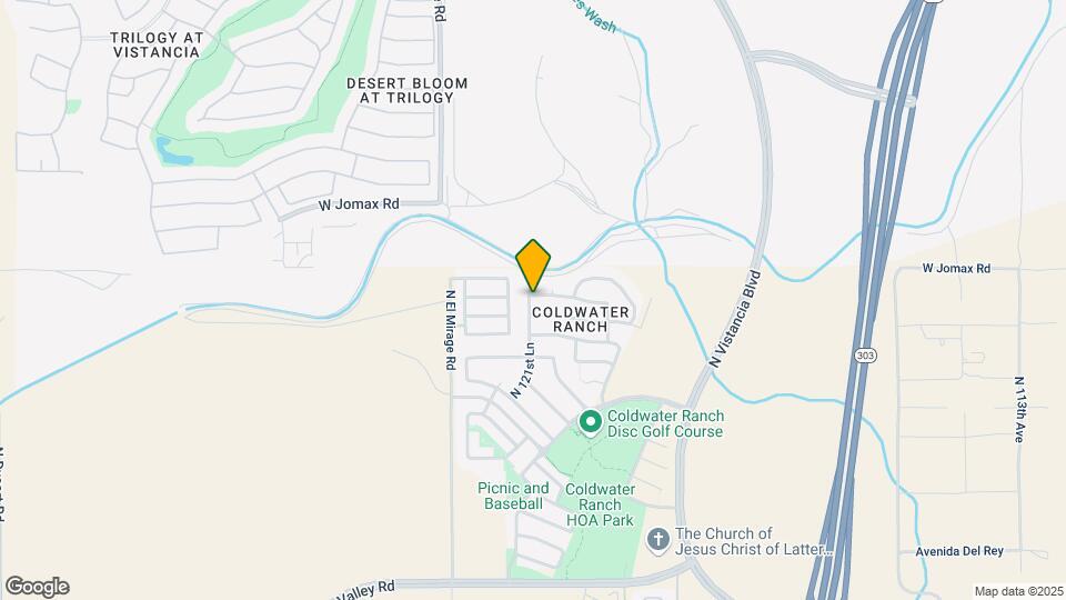 12135 W Rowel Rd Map and Location Details