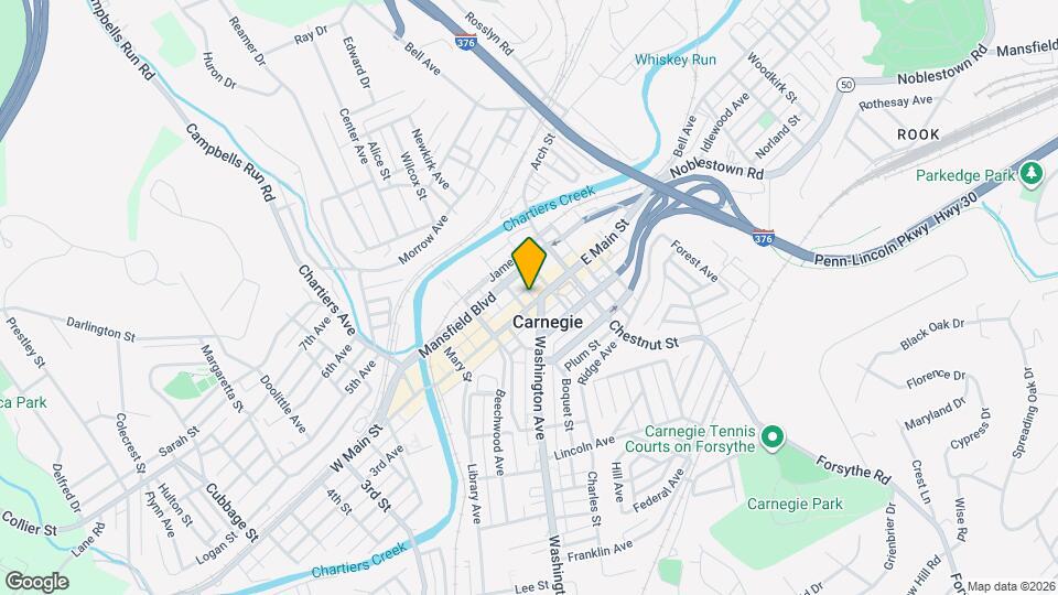 311 E Main St, Unit 2nd Floor Map and Location Details