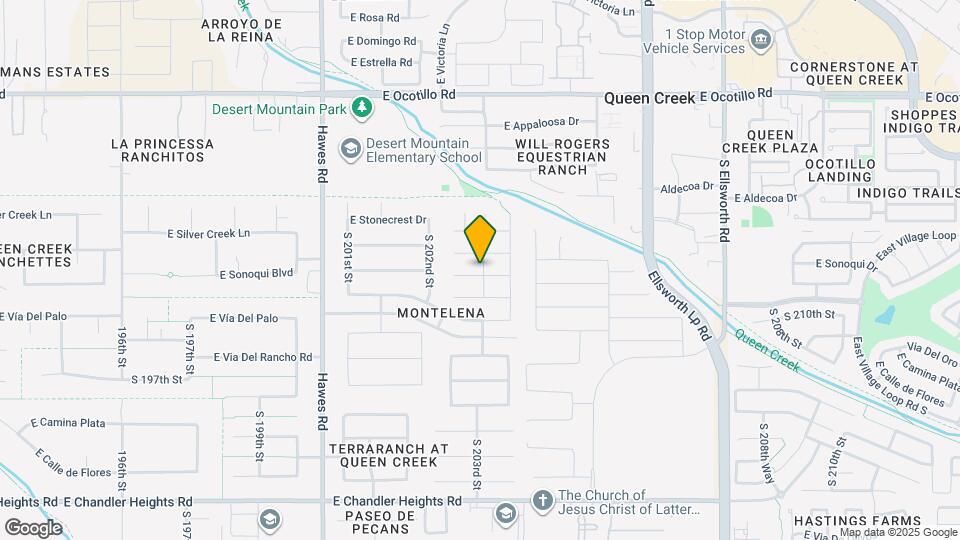 20296 E Sonoqui Blvd Map and Location Details