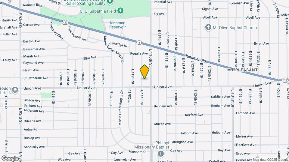 3471 E 114th St, Unit Up Map and Location Details