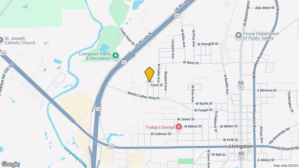 1202 Dunbar Ave Map and Location Details