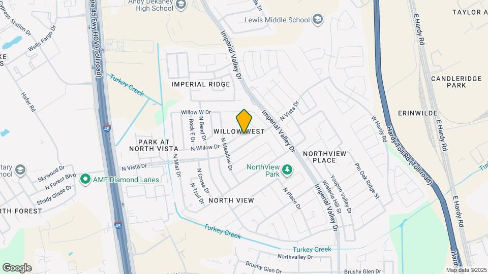 806 N Willow Dr Map and Location Details