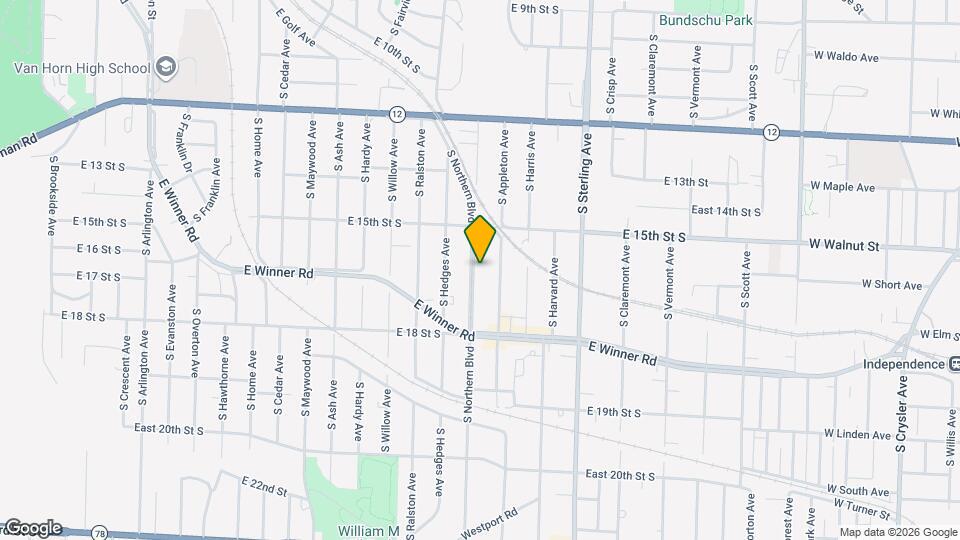1611 S Northern Blvd Map and Location Details