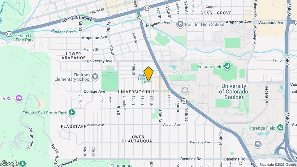 1139 12th St Map and Location Details