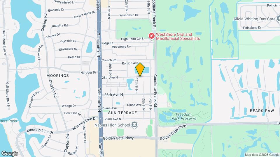 1306 28th Ave N Map and Location Details