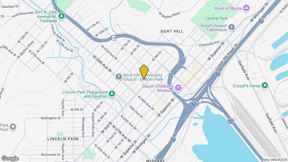 2231 W 3rd St Map and Location Details