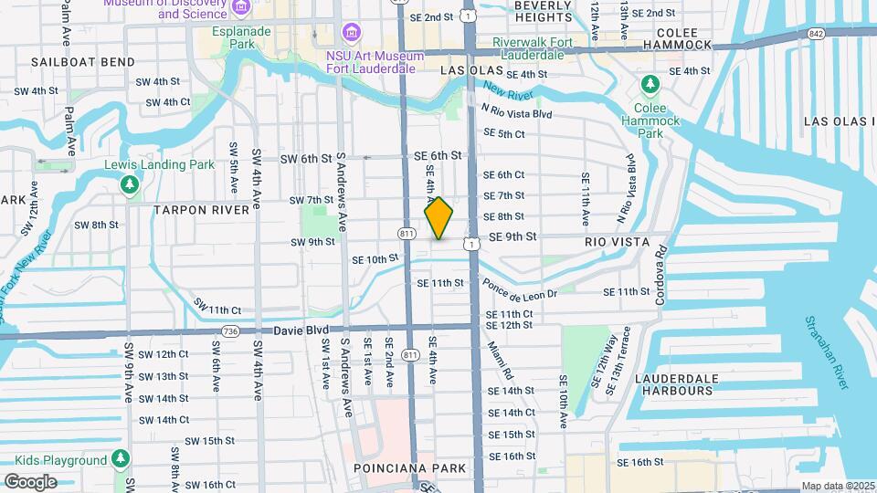 404 SE 9th St Map and Location Details