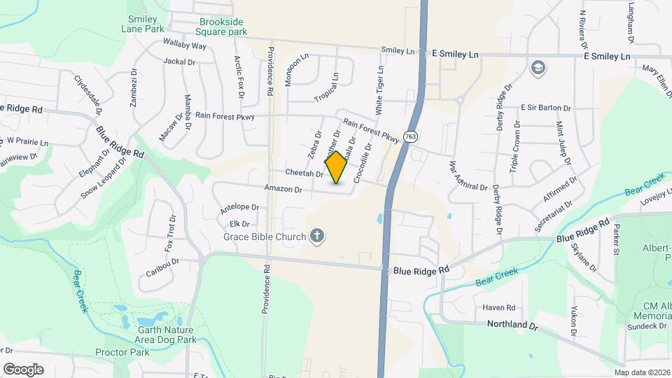 509 Amazon Dr Map and Location Details