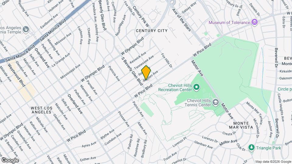 10396 Almayo Ave Map and Location Details