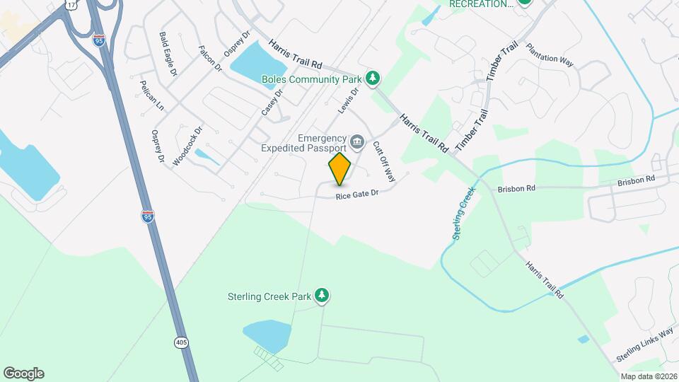 282 Rice Gate Dr Map and Location Details