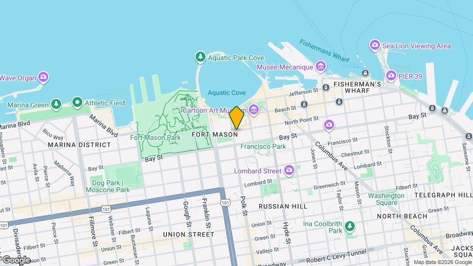 993-995 North Point St Map and Location Details