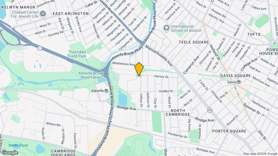 126 Clifton St, Unit 5 Map and Location Details