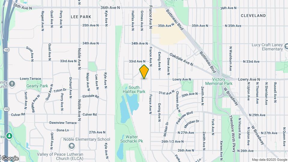 3146 Grimes Ave N Map and Location Details