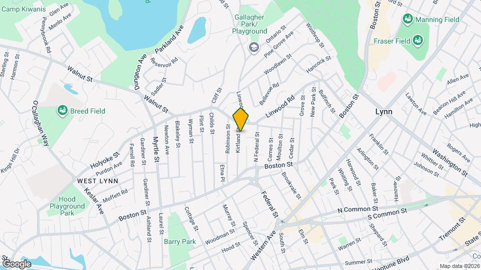 81 Kirtland St, Unit Apartment 3 Map and Location Details