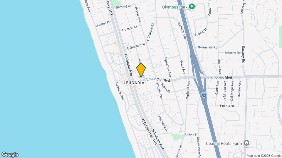 156 Leucadia Blvd Map and Location Details