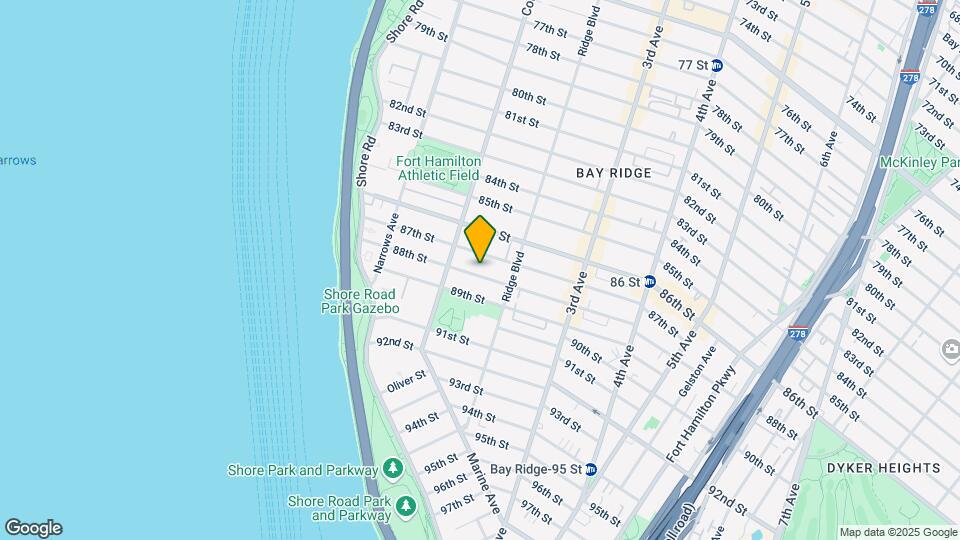 137 88th St Map and Location Details