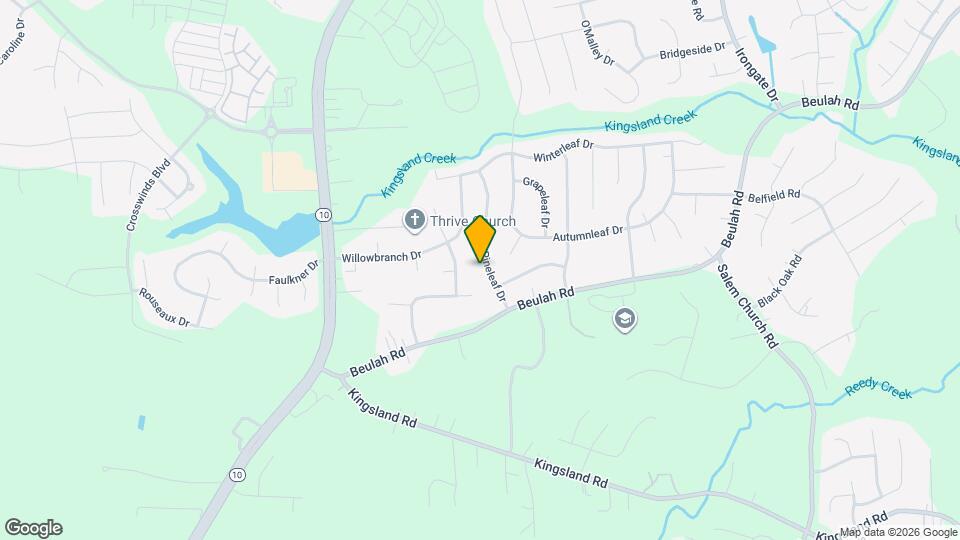 7406 Pineleaf Dr Map and Location Details