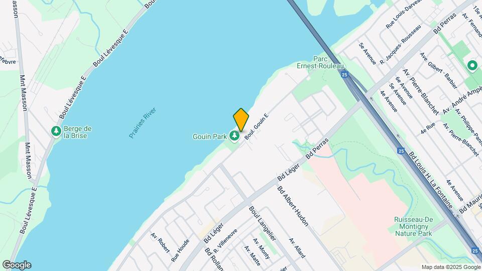 Tour Gouin Map and Location Details