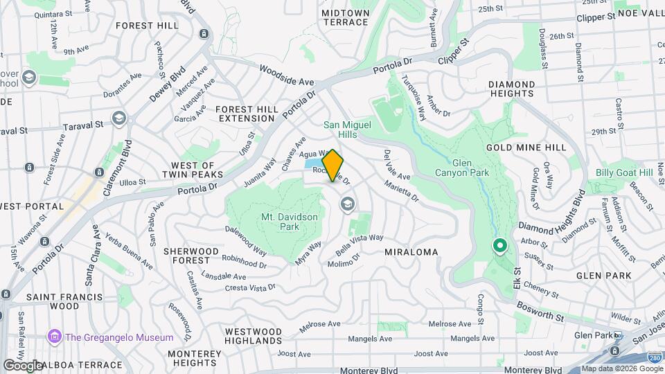 730 Myra Way Map and Location Details