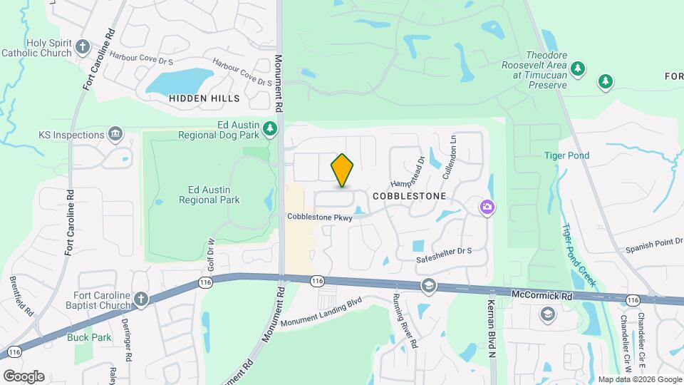 3054 Cobblewood Ln N Map and Location Details