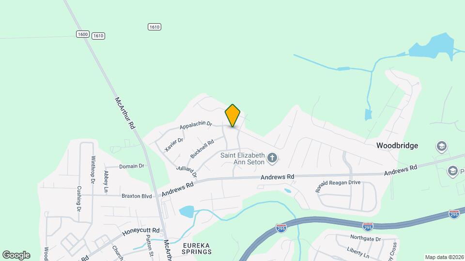 805 Appalachin Dr Map and Location Details