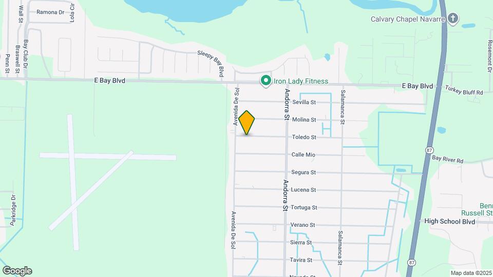 8131 Toledo St Map and Location Details