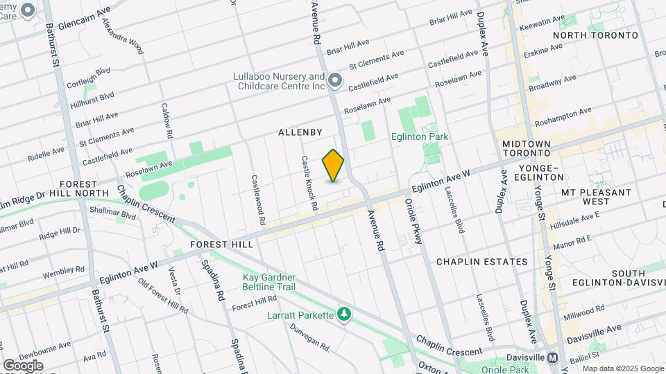 74 Burnaby Blvd Map and Location Details