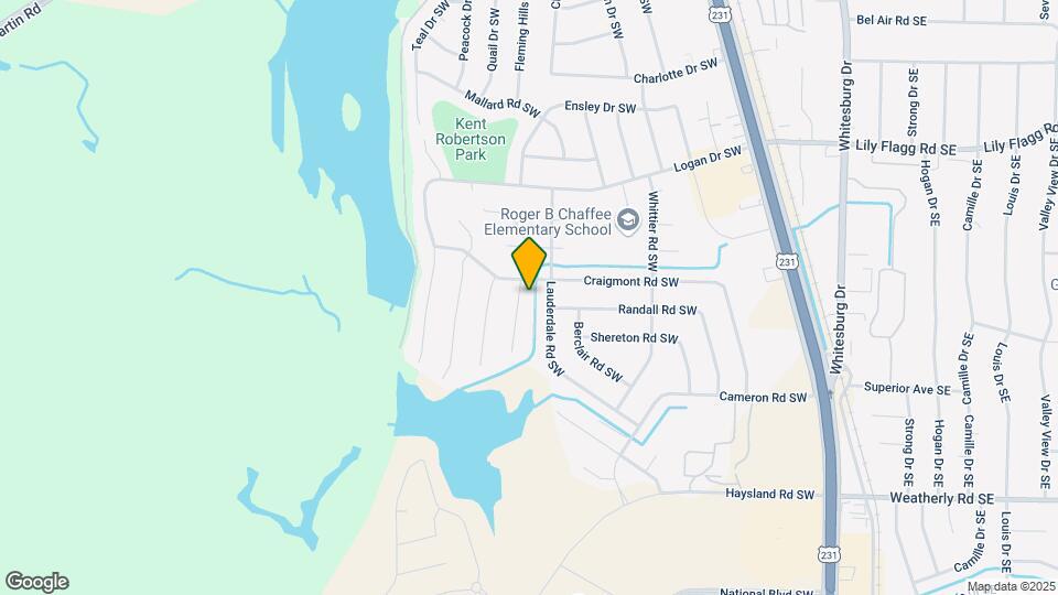 7503 Craigmont Cir SW Mapa y Detalles de la Ubicación