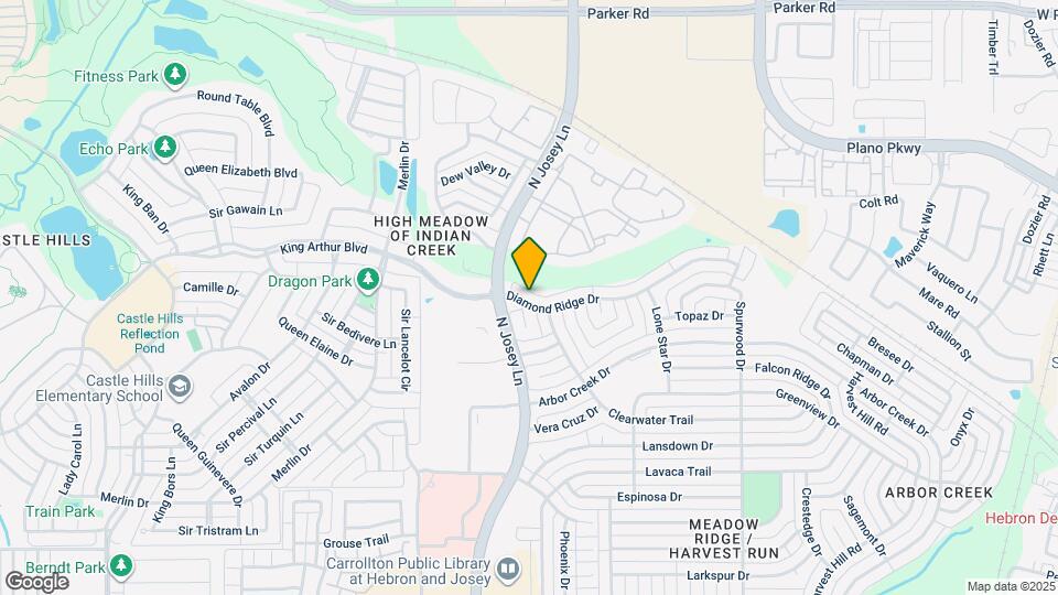 1909 Diamond Ridge Dr Map and Location Details