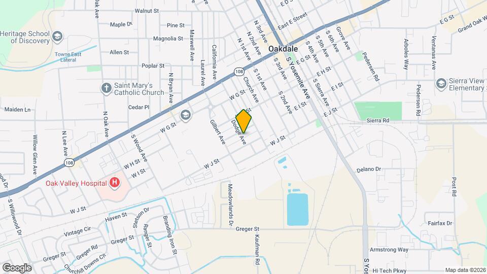 415 Dodge Ave Map and Location Details