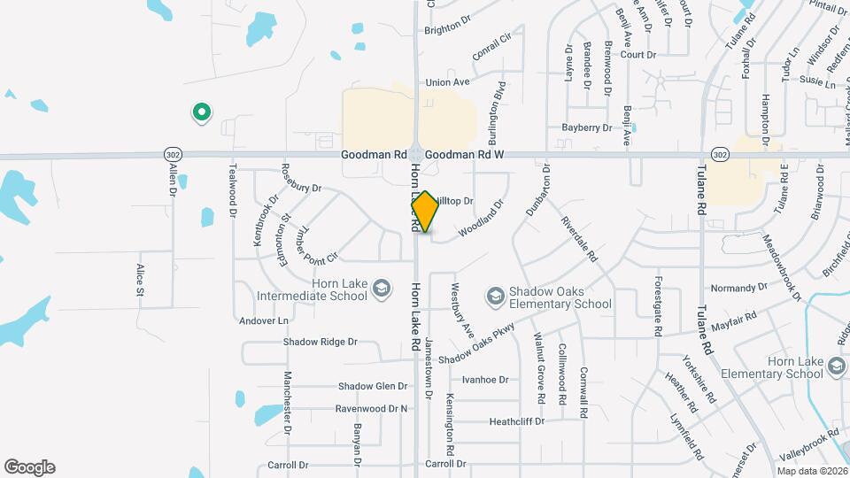 3985 Fernway Dr Map and Location Details