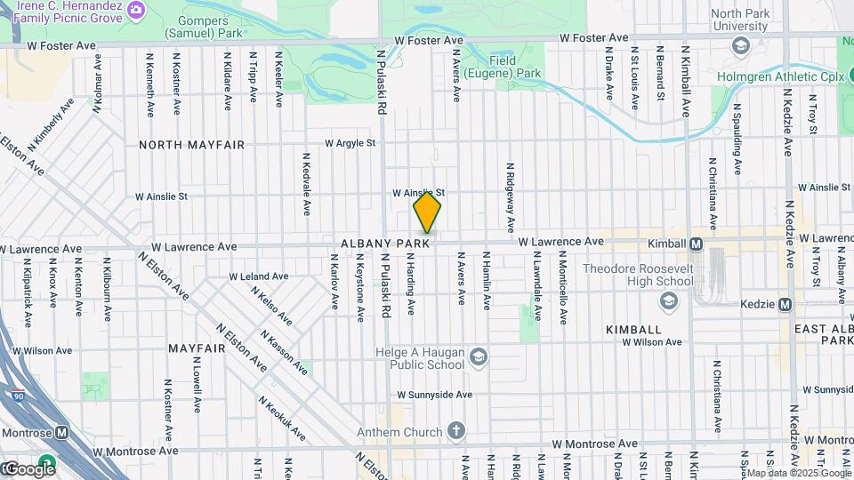 3900 W Lawrence Ave Mapa y Detalles de la Ubicación
