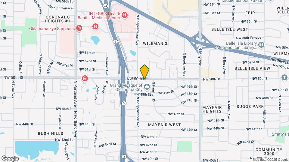3224 NW 50th St Map and Location Details