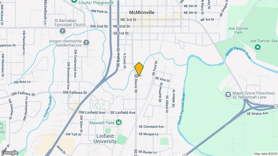 716 SE Davis St Map and Location Details