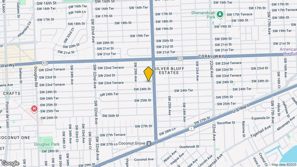 2732 SW 23rd Ter Map and Location Details