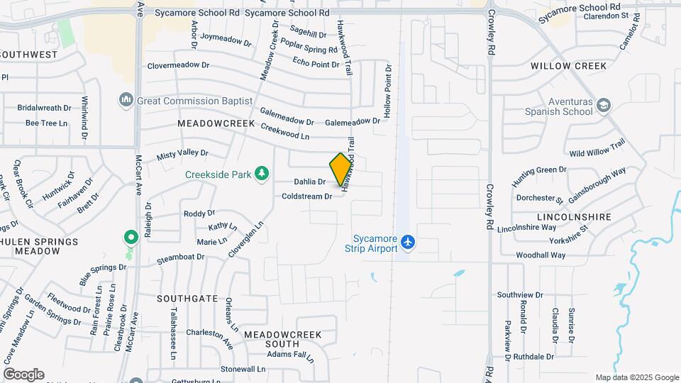 2500 Coldstream Dr Map and Location Details