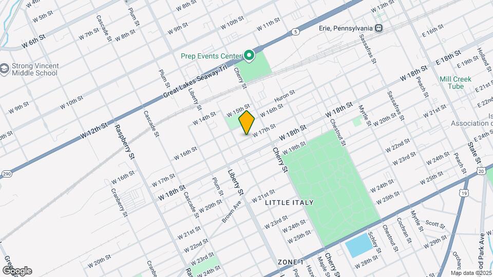 636 W 17th St, Unit 2 Map and Location Details