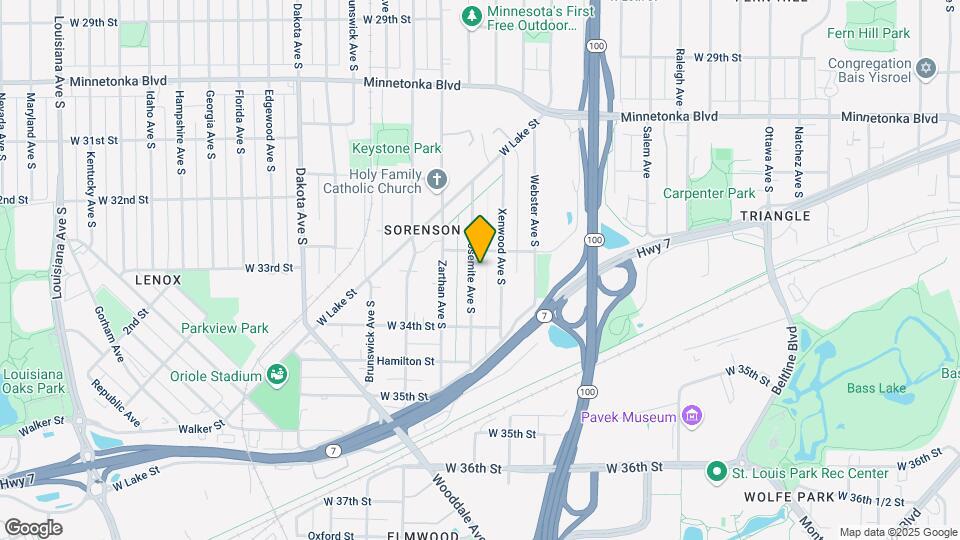 3317 Yosemite Ave S Map and Location Details