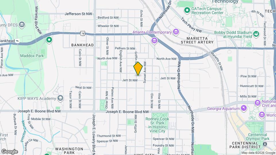 481 Griffin St NW Map and Location Details