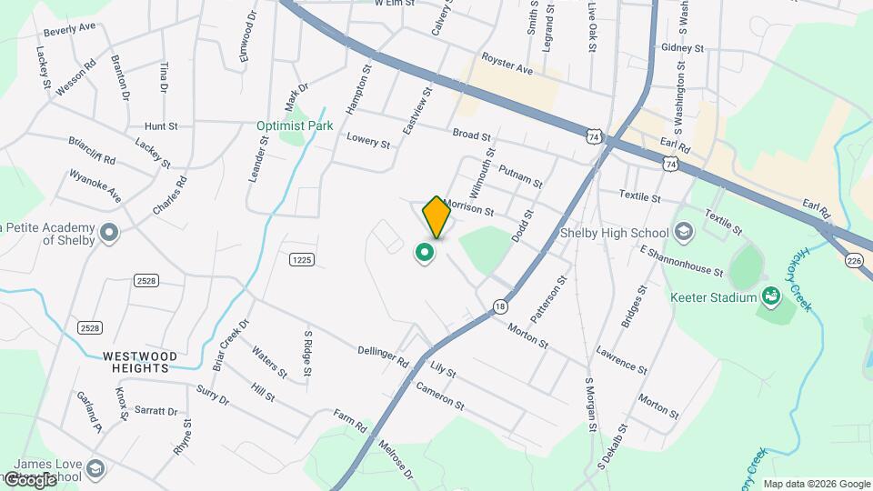 301 Olsen Dr Mapa y Detalles de la Ubicación