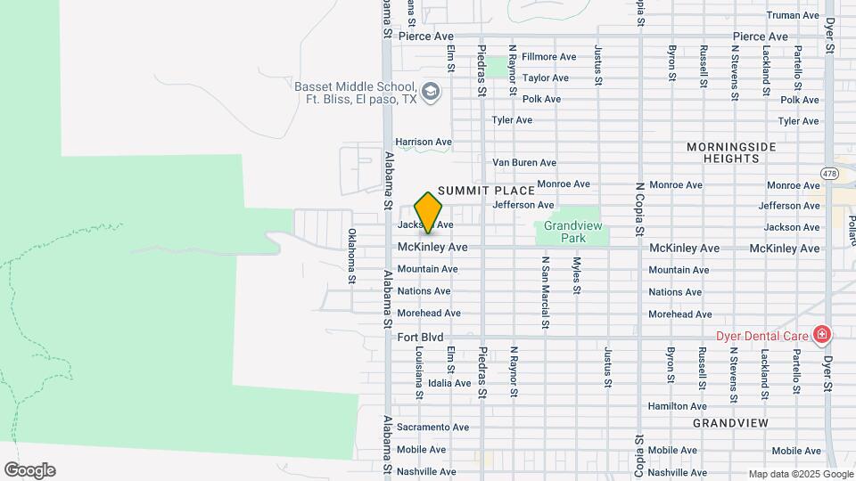 2703 McKinley Ave Map and Location Details