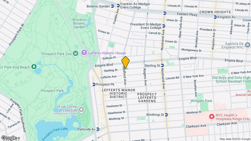 1779 Bedford Ave Map and Location Details