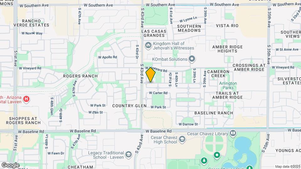 4221 W Maldonado Rd Mapa y Detalles de la Ubicación