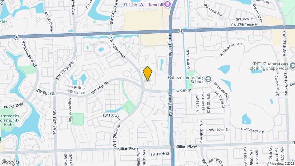 9436 SW 140th Ct Map and Location Details