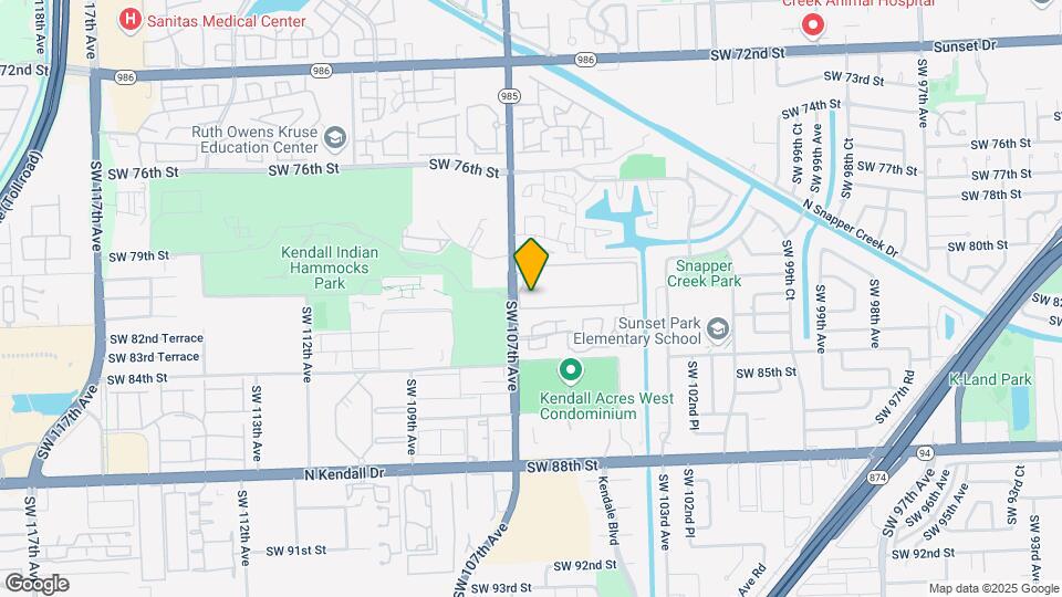 8075 SW 107th Ave, Unit 310 Map and Location Details