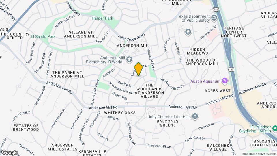 10408 Doering Ln Map and Location Details