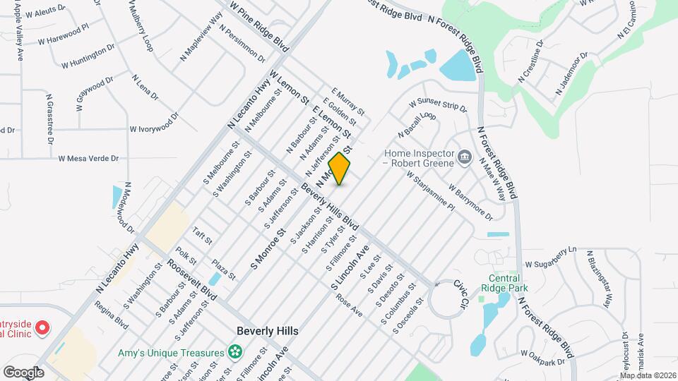 7 N Jackson St Map and Location Details