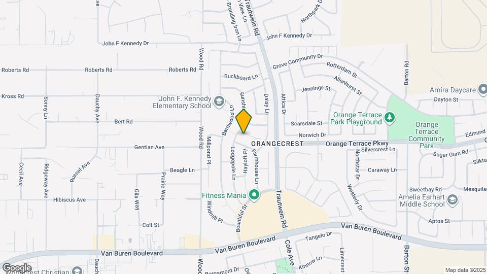 19211 Dandelion Ct Map and Location Details