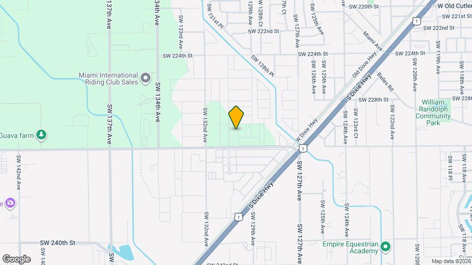 23068 SW 129th Pl Map and Location Details
