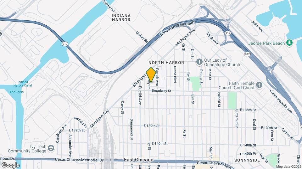 3615 Ivy St Map and Location Details